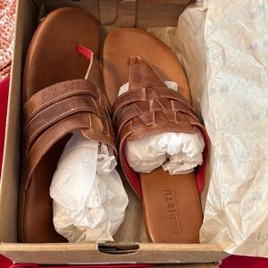 BED|STU Tan Leather Footwear